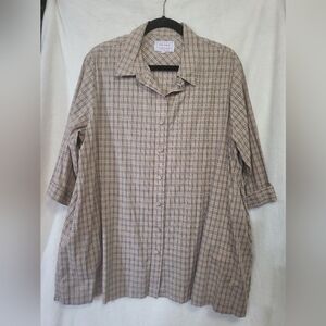 Diane Bailey "Beach House" Top with Pockets Size 4XL